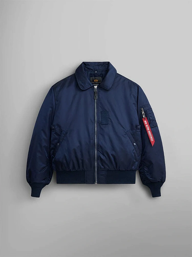 Куртка бомбер мужская Alpha Industries B-15 Heritage Replica Blue